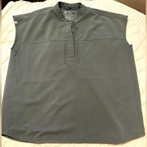 Figs scrub top, Rafaela style, size small, color is “bonzai”